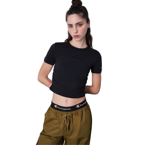 Champion cropped crewneck sale